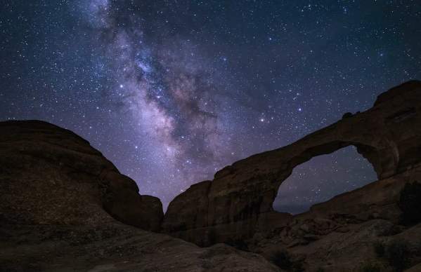 Arches at night 1