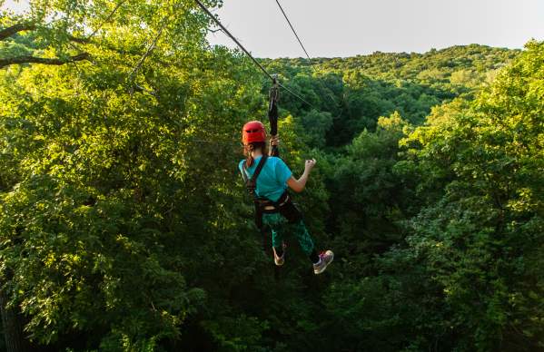 Ziplining