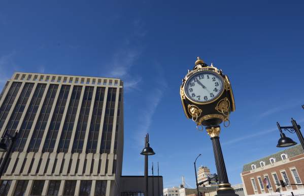 Downtown clock