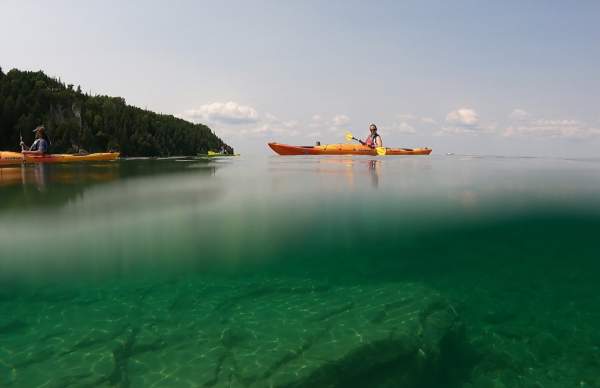kayaking