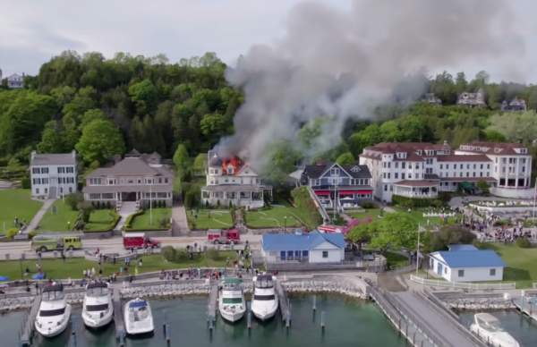 Amazing Mackinac Island Wedding Stories: Saved from the Fire!