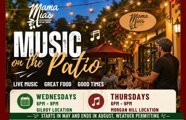 Music on the Patio at Mama Mia's