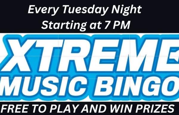 Xtreme Music Bingo: Unruly Brewing Company