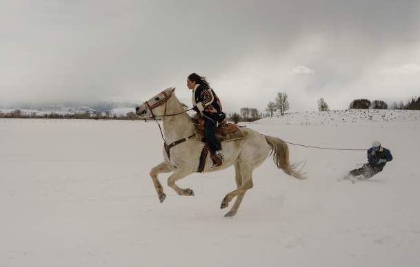Skijoring in Wyoming: What Is It & Where Can You Watch?