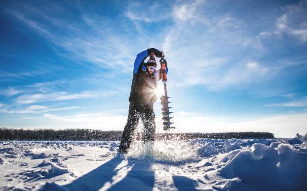 ice fishing drill