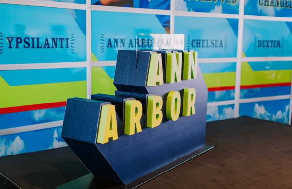 3-Dimensional Ann Arbor logo