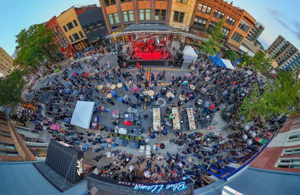 Block party and concert on Main Street Ann Arbor