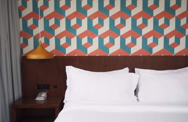 Retro Hotel Room