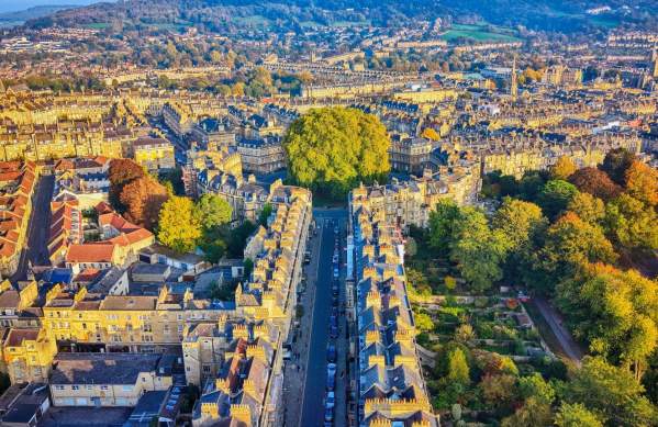 Bath Aerial View