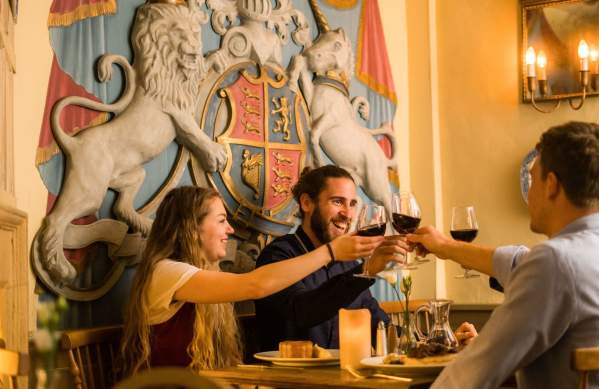 People dining at Sally Lunns Historic Eating House in Bath - credit Sally Lunns