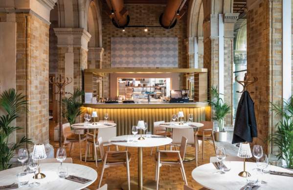Grand restaurant interior at Colonnade in central Bristol - credit Colonnade