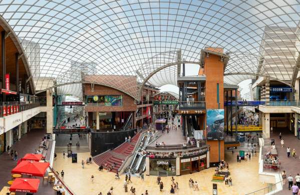 A view of Cabot Circus