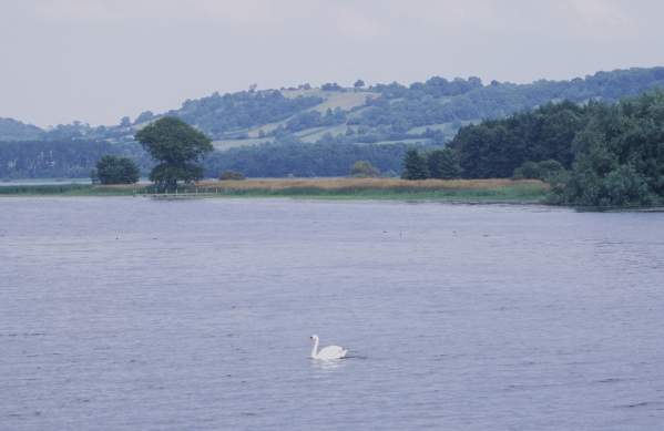A view over Chew Valley Lake in North East Somerset, near Bristol