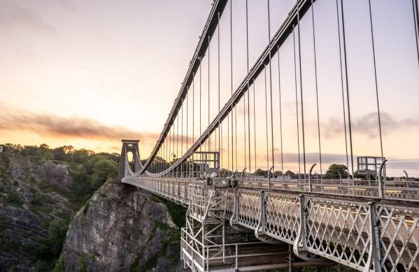 A view of the Clifton Suspension Bridge in Bristol - credit Lee Pullen Photography for Clifton Suspension Bridge Trust