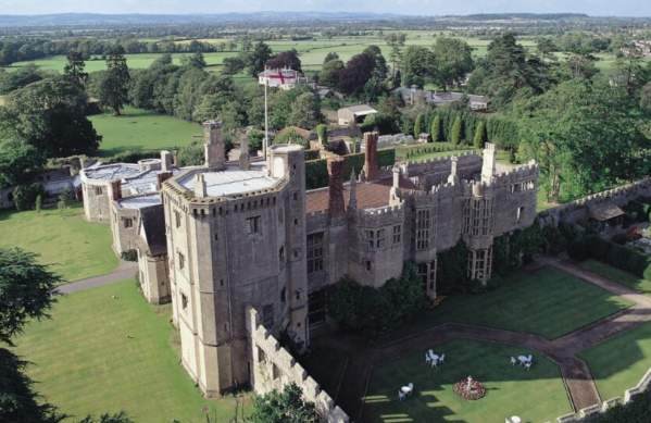 Thornbury Castle Aerial View