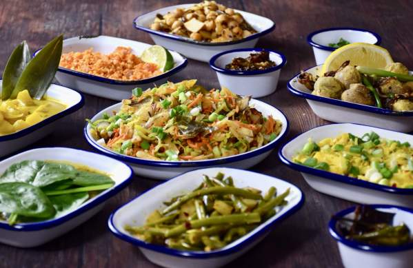 Vegan dishes at The Coconut Tree in Clifton, West Bristol - credit The Coconut Tree