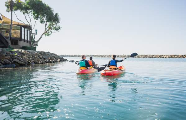 kayaking