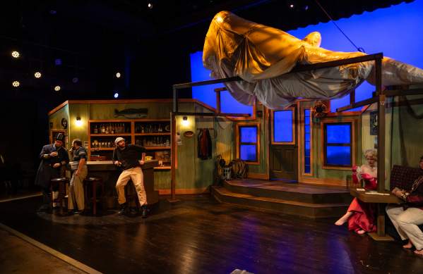 Abbey Theater Moby Dick set