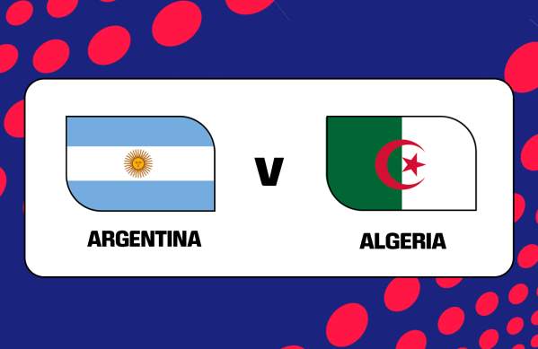 Argentina versus Algeria
