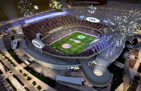 Stadium render