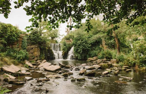 Penllergaer waterfall