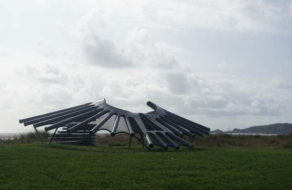 Sculpture at Blackpill
