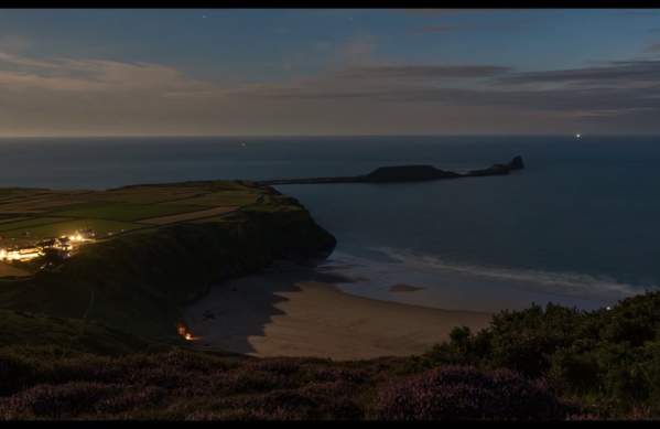 Video Thumbnail - youtube - Swansea Bay - Rhosilli - Time lapse