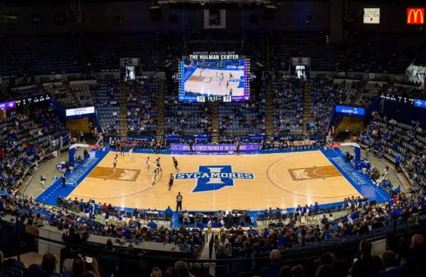 Indiana State University Hulman Center Basketball Court