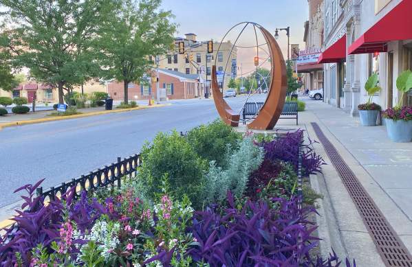 downtown terre haute swope sculpture