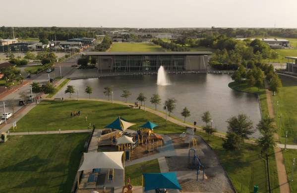 The Event Centre Aerial Overview