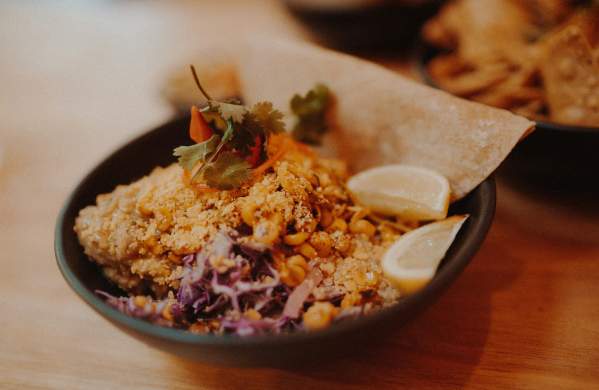 Dish of food