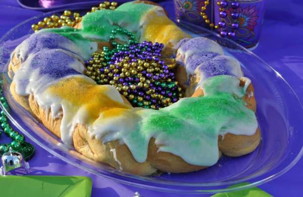 King cake by Marguerite's Cakes in Slidell