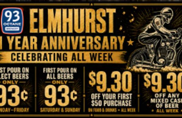 93 Octane Brewery Elmhurst Celebrates One Year