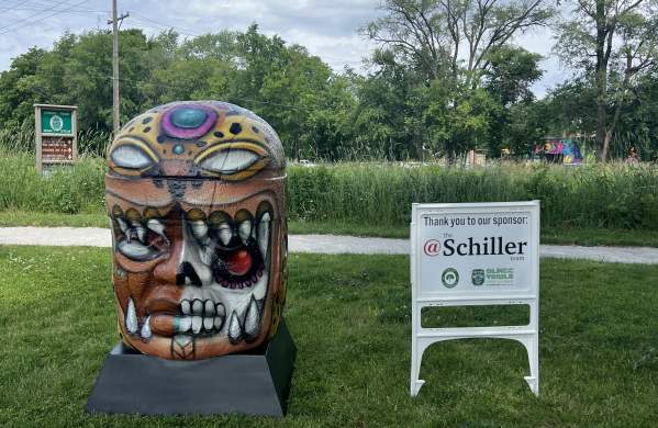 OLMEC TRAILS: CULTURE AND LEGACY  Featuring 33 Artists' Work Painted on Sculptures Recreating Ancient Mexican Culture Throughout DuPage County.