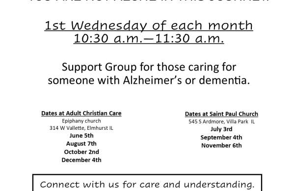 Memory Care Support Group