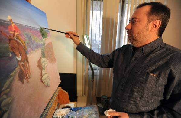 Chicago Artist Fred Moss Brings His Vision to Elmhurst