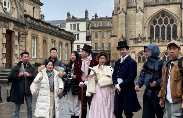 Bath China Press Trip Bath Abbey