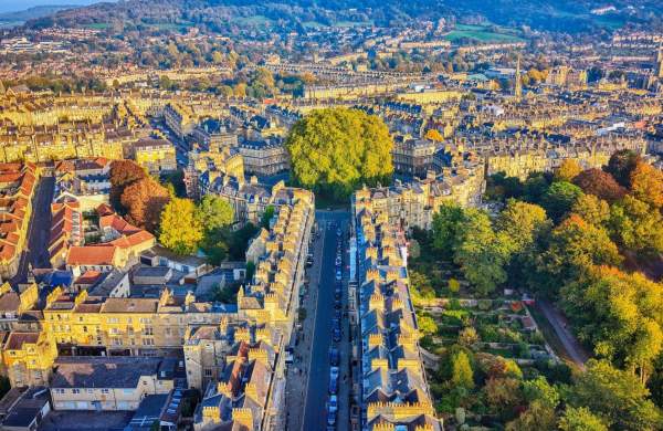 Bath Aerial View