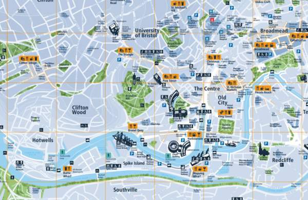 Bristol City Map 2023