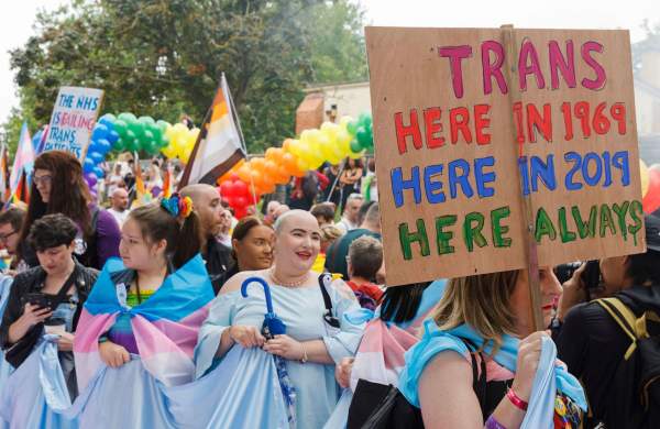 Trans Flag at Bristol Pride 2019 CREDIT Martin Parr / Magnum Photos