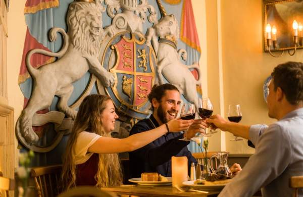 People dining at Sally Lunns Historic Eating House in Bath - credit Sally Lunns