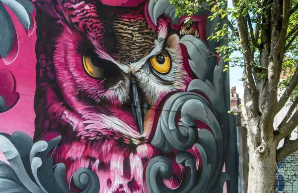 Techmoon mural for Upfest in Bristol - Photography by Street Art Atlas