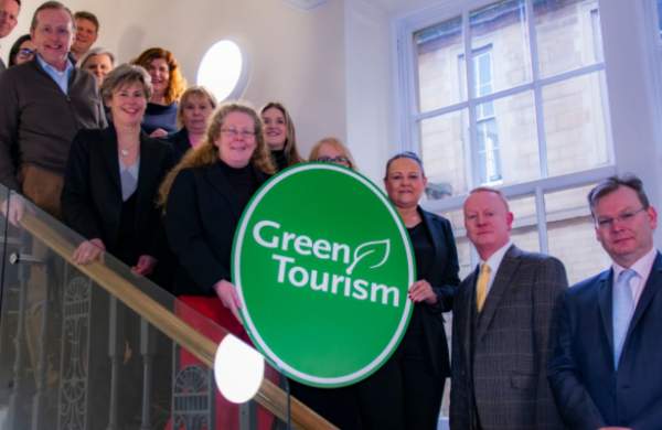 Bristol Premier Suites team with Green Tourism award