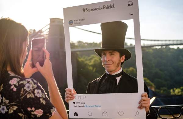 Brunel at #SummerinBristol Influencer Event 2019. Credit Evan Dawson
