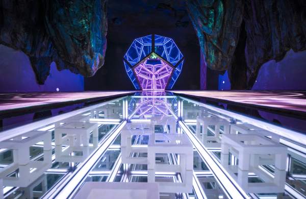 The 'Galaxy' area of Wake The Tiger Bristol - credit Andre Pattenden