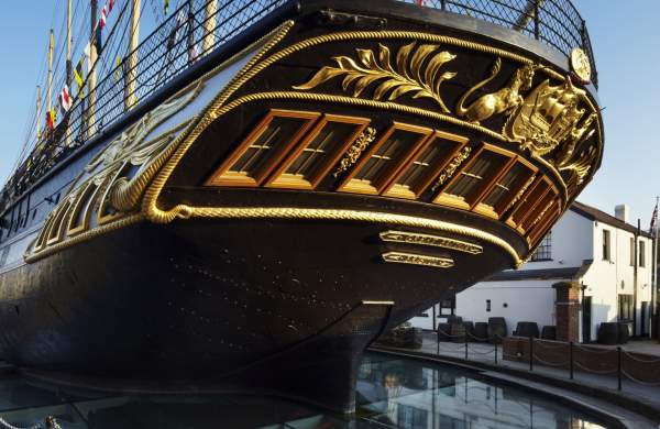 SS Great Britain from dockyard - credit David Noton