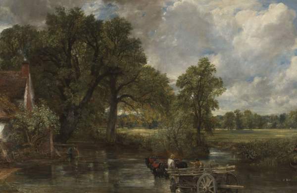 The Hay Wain by Constable - credit National Gallery