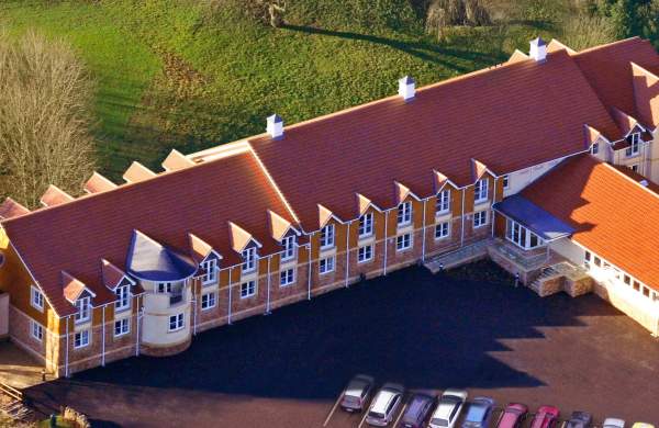 Wookey Hole hotel from above - Credit Wookey Hole