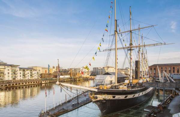 SS Great Britain at Bristol Dockyards - credit SS Great Britain