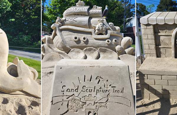 Yarmouth Sand Sculptures: Hit the Trail!